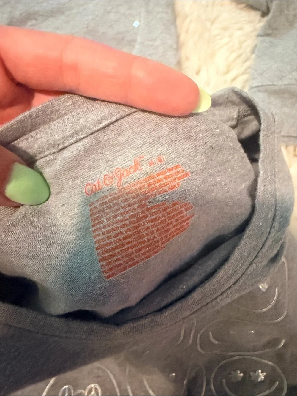 GAP Kids Yellow Logo Tee + Gray Smiley and Sparkle Tops - 3-Pack